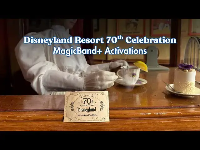 'Video thumbnail for Disneyland Resort 70th Magic Band+ Activations at Disneyland 4K'