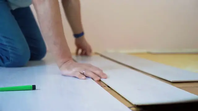 'Video thumbnail for Cork Flooring Installation'