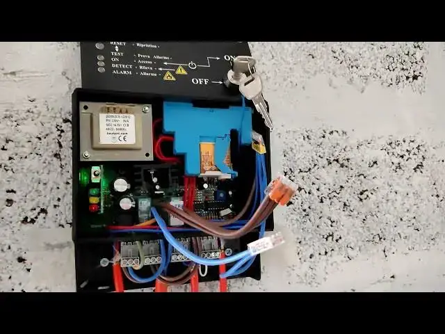 'Video thumbnail for Instalando Central de deteção de Gás Metano Alltronic Centrale Mod. GS200/B'