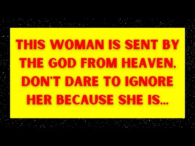Video thumbnail for GOD' MESSAGE: This woman is sent by the God from heaven, don't dare to ignore her because ✝️