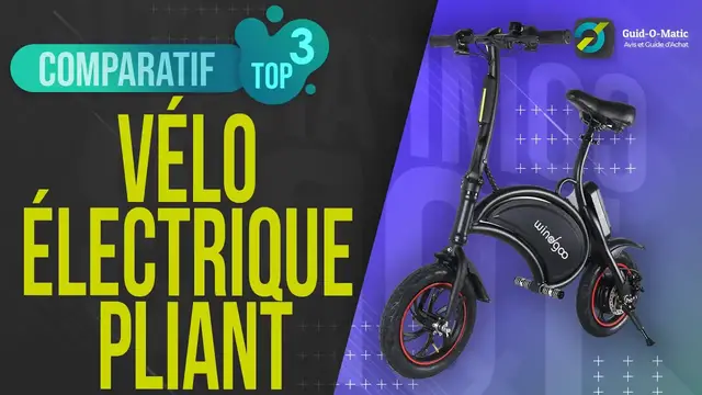 Video thumbnail for ⭐️ MEILLEUR VÉLO ÉLECTRIQUE PLIANT (2022) - Comparatif & Avis
