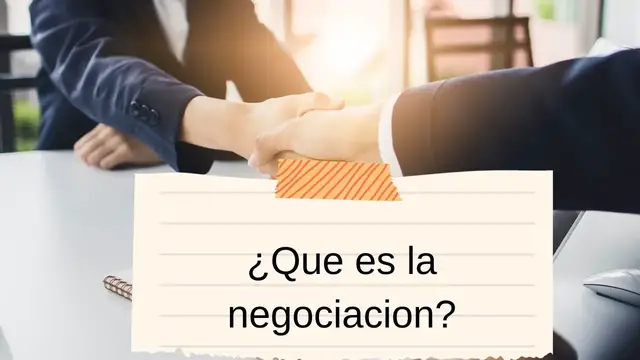 Video thumbnail for ¿Que es la negociación? Video blog