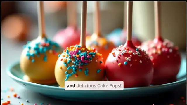 'Video thumbnail for Cake Pops Recipe'