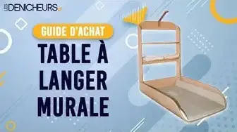 Video thumbnail for 💥 MEILLEURE TABLE À LANGER MURALE - Comparatif & Guide d'achat (NOUVEAUTÉS) 2023 ⭐️