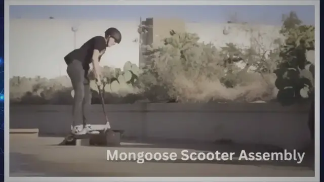 'Video thumbnail for mongoose scooter assembly'
