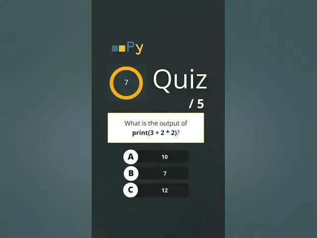 Video thumbnail for Try this python challenges #python #coding #quiz