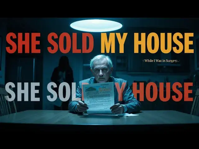 'Video thumbnail for I Raised Her Alone for 23 Years. Then She Sold My House While I Was in Surgery'