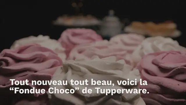 Video thumbnail for Test : Fondue chocolat Tupperware