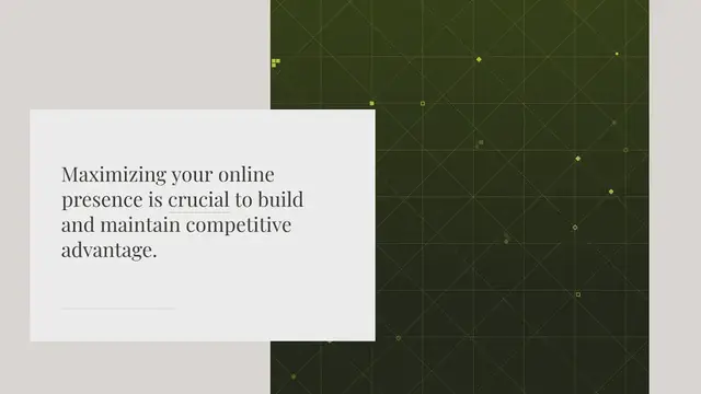 Video thumbnail for Maximizing Your Digital Footprint For Competitive Advantage