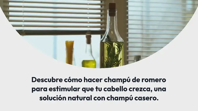Video thumbnail for Haz tu champú de romero y estimula el crecimiento del pelo