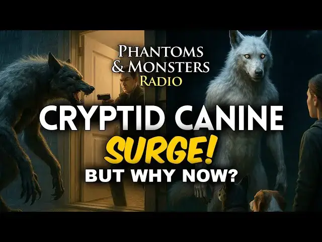 'Video thumbnail for CRYPTID CANINE SURGE! Dogman Sightings Are Spiking – BUT WHY NOW?'