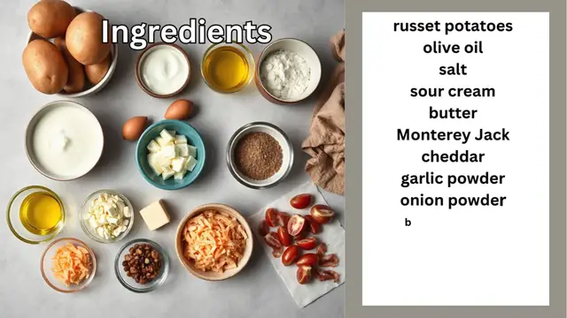 Video thumbnail for Twice Baked Potatoes