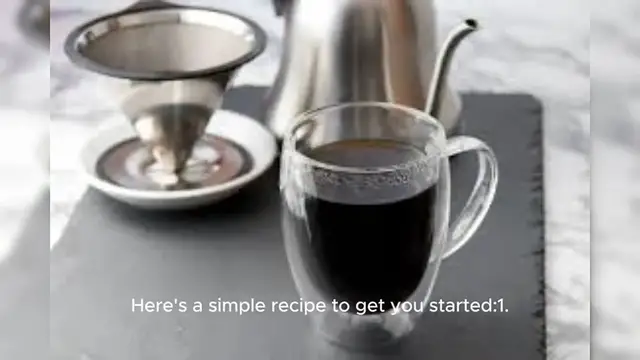 Video thumbnail for Pour-Over Coffee Recipe