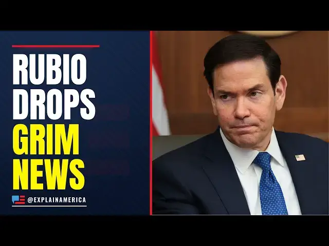 Video thumbnail for 'THEY ARE DEAD' - Rubio Makes Earth-Shaking Announcement