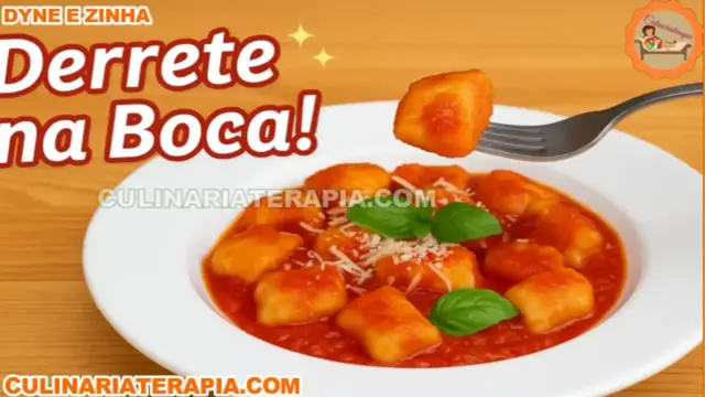 'Video thumbnail for Nhoque de Batata que Derrete na Boca - Receita Caseira FÁCIL e Irresistível!'