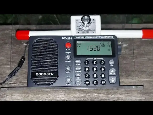 'Video thumbnail for SV2CZF AM Ferrite Antenna - Qodosen DX-286 Radio - MW DX of KCJJ 1630 AM from Iowa City Iowa'