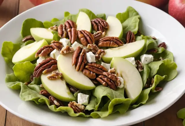 Video thumbnail for Apple Pecan Salad Recipe