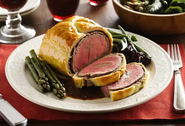 Video thumbnail for Beef Wellington Recipe