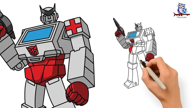 Video thumbnail for How to Draw Ratchet G1 Teletraan  - The Transformers