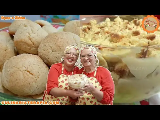 Video thumbnail for Pudim de Banana e Biscoito de Baunilha