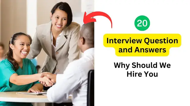 Video thumbnail for Why Should We Hire You? Interview Question and Answers | Job Interview Preparation