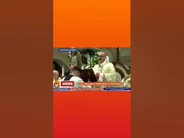 Video thumbnail for Low Christmas Celebration In Bethlehem ~ OsazuwaAkonedo