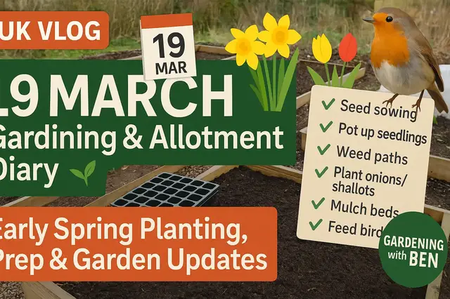 'Video thumbnail for ✅ Early Spring Gardening Jobs in March | Allotment Planting & Preparation Guide'