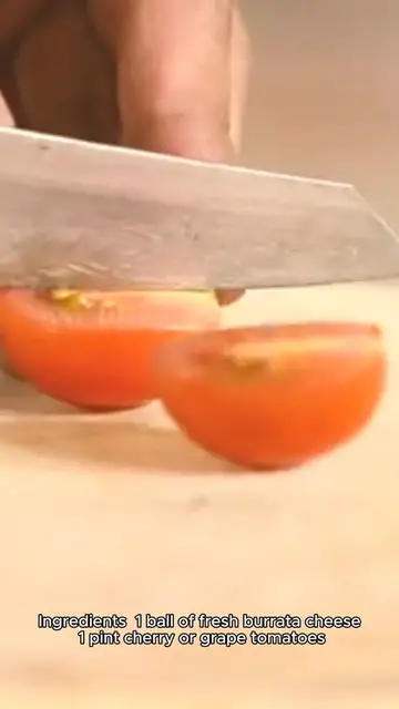 Video thumbnail for burrata recipe