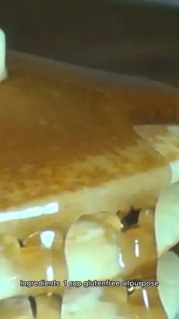 Video thumbnail for gluten free pancake recipe