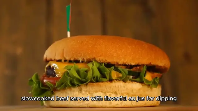 Video thumbnail for dip sandwich recipe