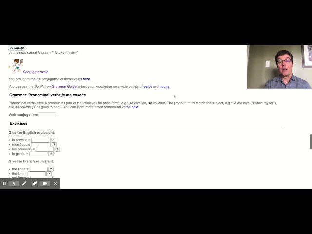 Video thumbnail for "BonPatron" Vocabulary Guide: Body Parts