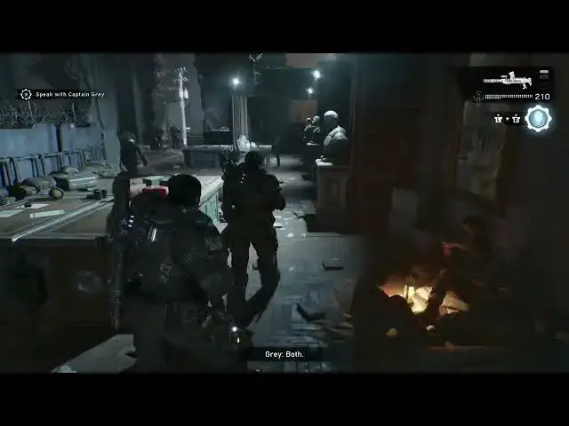 Video thumbnail for Gears of War: E-Day - Act 3 Chapter 3: Enter the Library: Speak with Mayor Shaw and Captain Grey