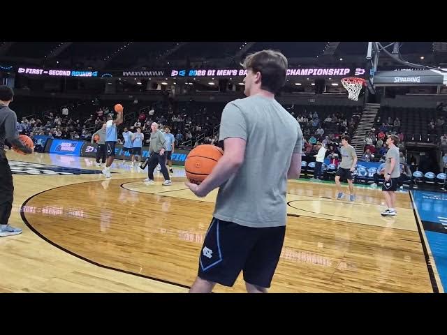 Video thumbnail for #UNC open practice in Greenville, S.C.