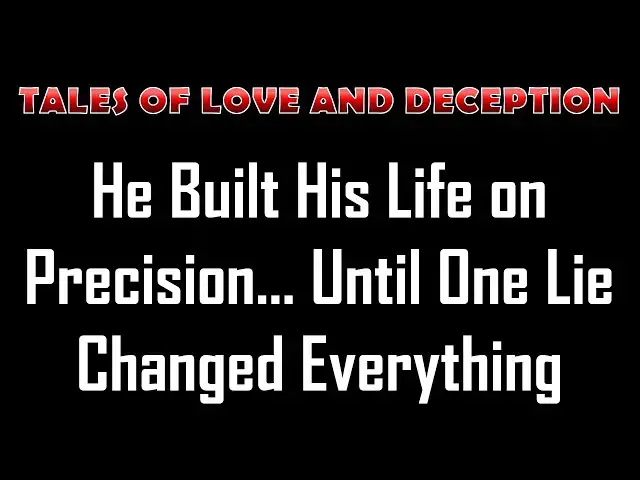 Video thumbnail for He Built His Life on Precision… Until One Lie Changed Everything | Romance Story