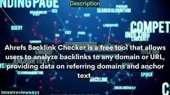 Video thumbnail for The Ultimate Guide to Ahrefs Backlink Checker: Analyze and Improve Your Backlinks