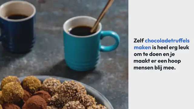 Video thumbnail for Chocoladetruffels maken met truffelkogels