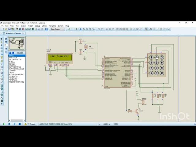 Video thumbnail for Password based Door Lock System using PIC16F, PIC18F Microcontroller.