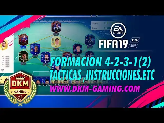 Video thumbnail for FIFA 19 ULTIMATE TEAM:FORMACION 4231(2)TACTICAS E INSTRUCCIONES ANTI-DELAY⚽