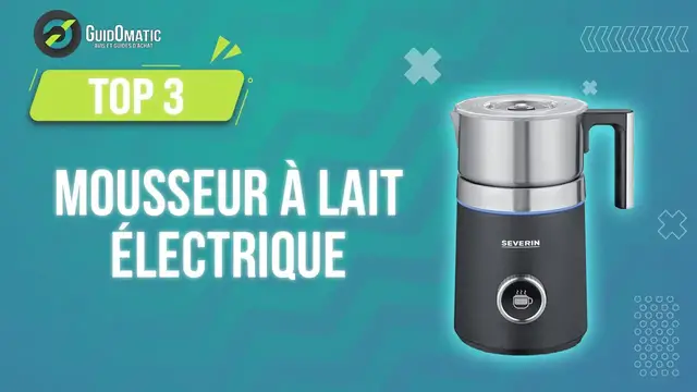 Video thumbnail for ⭐️ MEILLEUR MOUSSEUR À LAIT ÉLECTRIQUE (2023) - Comparatif & Guide d'achat