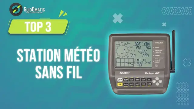 Video thumbnail for ⭐️ TOP 3 : STATION METEO SANS FIL 2023