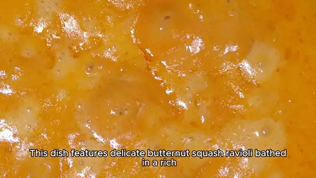 Video thumbnail for Butternut Squash Ravioli with Brown Butter Sauce