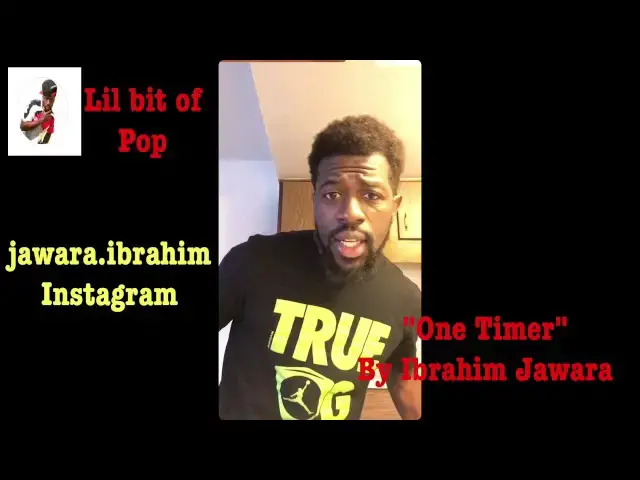 Video thumbnail for Sad Songs - One Timer - Ibrahim Jawara - Jmusic Singer and Songwriter