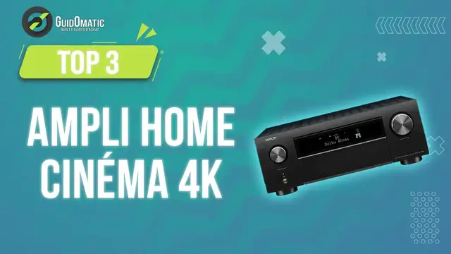 Video thumbnail for ⭐️ TOP 3 : AMPLI HOME CINÉMA 4K 2023