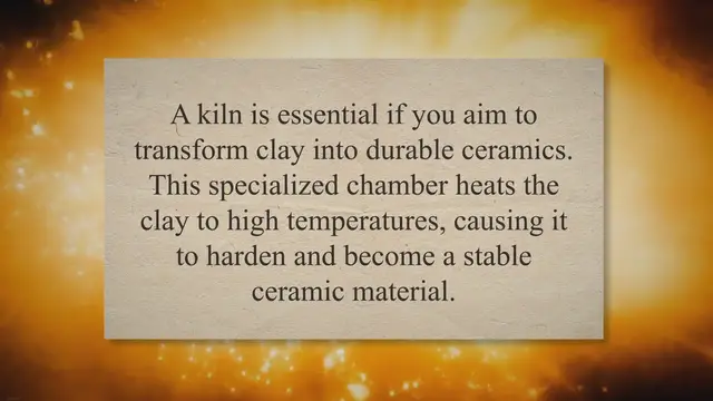 Video thumbnail for Ceramics Kilns - Why Ceramic Kilns Are Essential