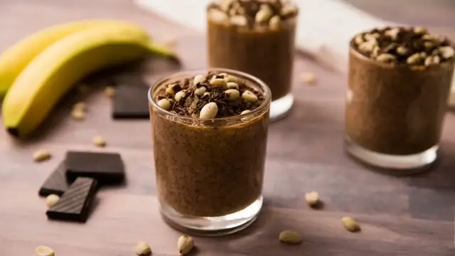 'Video thumbnail for Rich Chocolate Peanut Butter Chia Pudding Recipe'