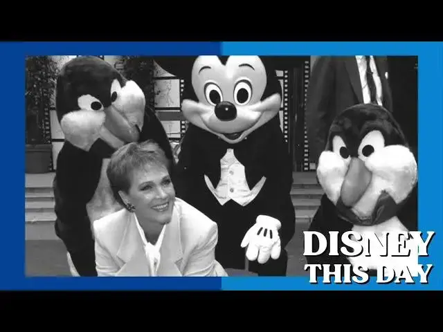 'Video thumbnail for Julie Andrews | DISNEY THIS DAY | October 1, 1935'