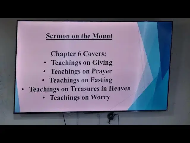 Video thumbnail for Sermon on the Mount -part 4