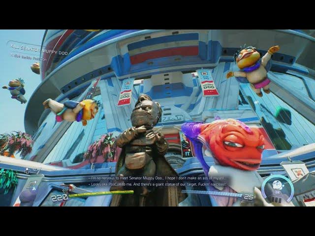 Video thumbnail for High On Life 2 - Kill Senator Muppy Doo: Get Inside PoliCon: Find A Way Down Maintenance Entrance