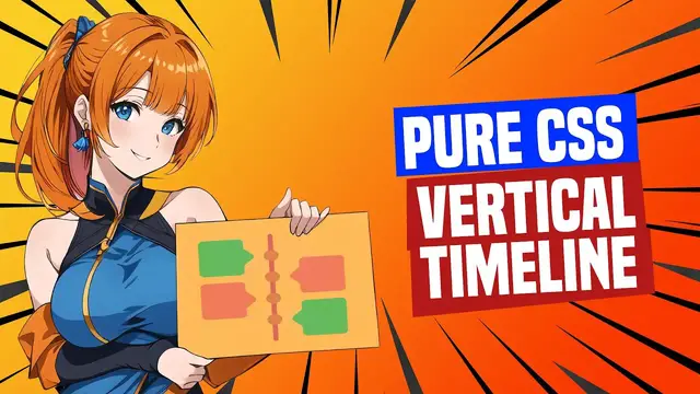 Video thumbnail for HTML CSS Responsive Vertical Timeline (Simple Example)