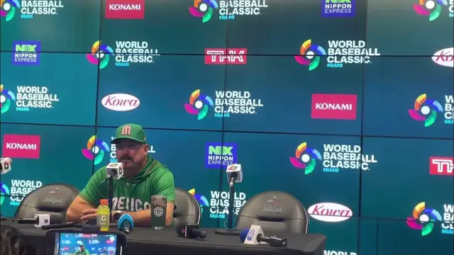 Video thumbnail for Manager de México 🇲🇽 Benjamin Gil habla sobre las posibilidades en el World Baseball Classic